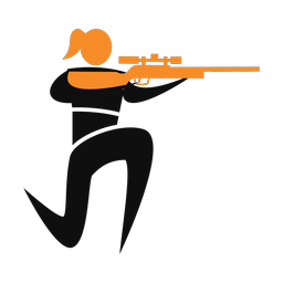 Hunting - Female | Motion | 2 Colored | v2