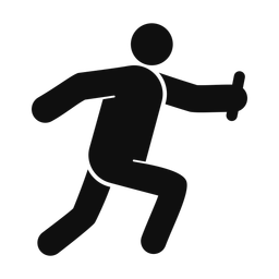 Relay Racing - Male | Round | Silhouette | v1