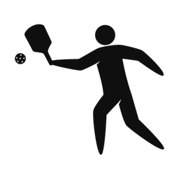 Pickleball - Male | Strike | Silhouette | v1