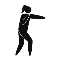 MMA - Female | Strike | Silhouette | v3