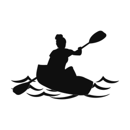 Canoeing - Female | Classic | Silhouette | v1