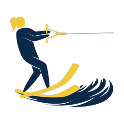 Waterskiing - Female | Strike | 2 Colored | v1