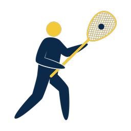 Lacrosse Goalie - Male | Strike | 2 Colored | v1