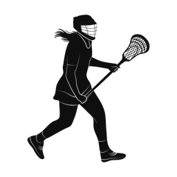 Lacrosse Player - Female | Promax | Silhouette | v2