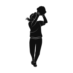 Softball Fielder - Female | Promax | Silhouette | v1