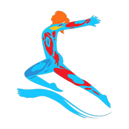Tumbling - Female | Splash | Colorful | v1