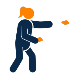 Corn Hole - Female | Round | 2 Colored | v1