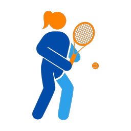 Tennis - Female | Round | 3 Colored | v2