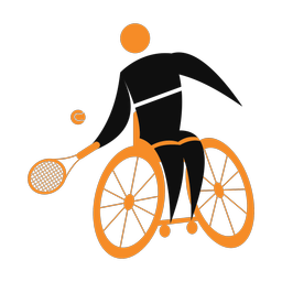 Wheelchair Tennis - Male | Motion | 2 Colored | v1