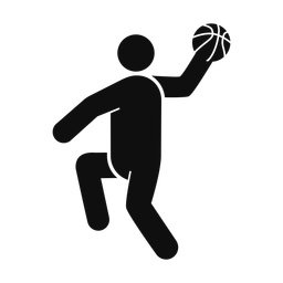 Basketball - Male | Round | Silhouette | v7