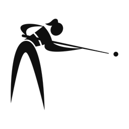 Billiards - Female | Motion | Silhouette | v1