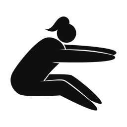 Long Jump - Female | Strike | Silhouette | v1