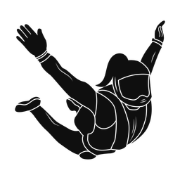 Skydiving - Female | Promax | Silhouette | v1