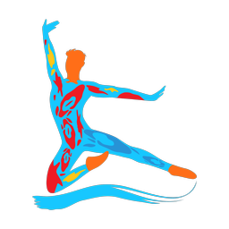 Dancing - Male | Splash | Colorful | v4