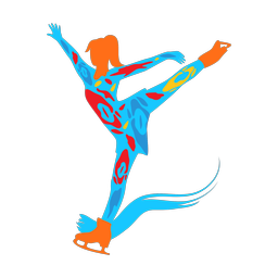 Figure Skating - Female | Splash | Colorful | v2