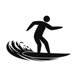 Surfing - Male | Strike | Silhouette | v4
