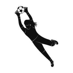 Soccer Goalie - Female | Promax | Silhouette | v3