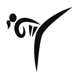 Karate - Female | Motion | Silhouette | v1