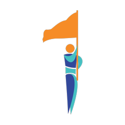 Marching Band Flag Performer - Male | Motion | 3 Colored | v1