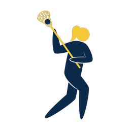 Lacrosse Player - Female | Strike | 2 Colored | v1