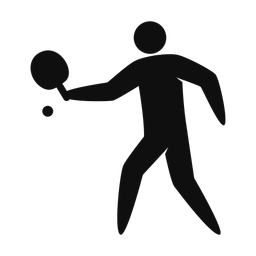 Table Tennis - Male | Strike | Silhouette | v1