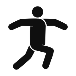 Yoga - Male | Round | Silhouette | v4