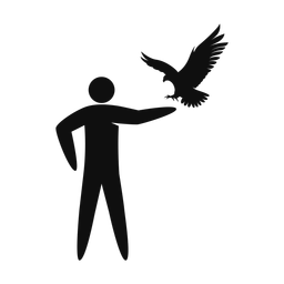 Falconry - Male | Strike | Silhouette | v1