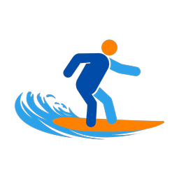 Surfing - Male | Round | 3 Colored | v4