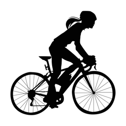 Cycling - Female | Classic | Silhouette | v1
