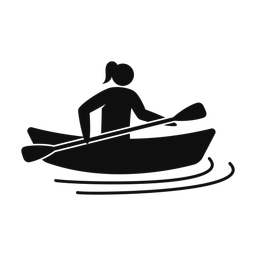 Canoeing - Female | Strike | Silhouette | v1