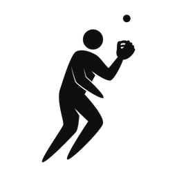 Baseball Fielder - Male | Strike | Silhouette | v2