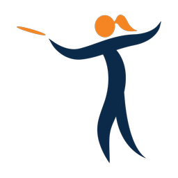 Frisbee Golf - Female | Motion | 2 Colored | v1