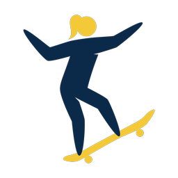 Skateboarding - Female | Strike | 2 Colored | v1