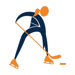Ice Hockey Player - Female | Motion | 2 Colored | v4