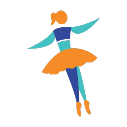 Ballet Dancing - Female | Motion | 3 Colored | v4