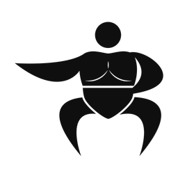 Sumo Wrestling - Male | Motion | Silhouette | v5