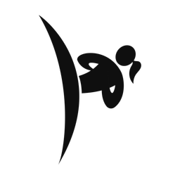 Karate - Female | Motion | Silhouette | v6