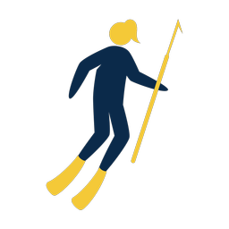 Spear Fishing - Female | Strike | 2 Colored | v1