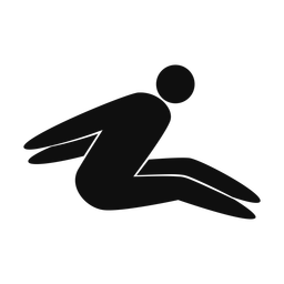 Long Jump - Male | Strike | Silhouette | v1