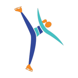 Figure Skating - Female | Motion | 3 Colored | v3