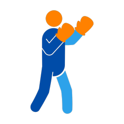 Boxing - Male | Round | 3 Colored | v1