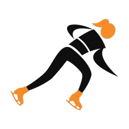 Speed Skating - Female | Motion | 2 Colored | v2