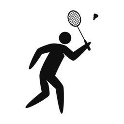Badminton - Male | Strike | Silhouette | v2