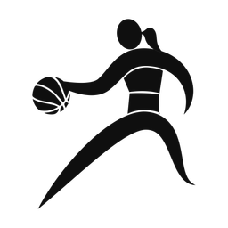 Basketball - Female | Motion | Silhouette | v6