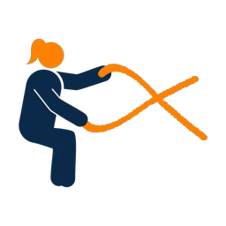 Cross Fit - Female | Round | 2 Colored | v4