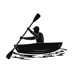 Kayak Racing - Male | Promax | Silhouette | v1