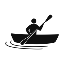Kayak Racing - Male | Strike | Silhouette | v2