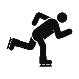 Speed Skating - Male | Round | Silhouette | v4