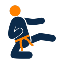 Karate - Male | Round | 2 Colored | v5