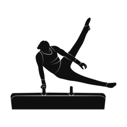 Pommel Horse - Male | Promax | Silhouette | v5